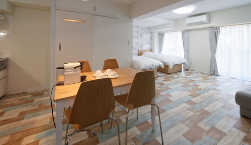 Basic-Apartment, 2 Einzelbetten, Küche