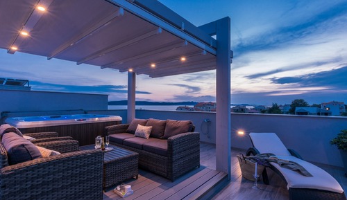 Superior-Apartment, 2 Schlafzimmer, Whirlpool, Executive-Etage
