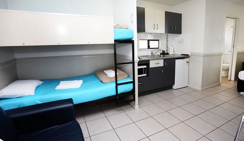 Ferienhütte, mit Bad