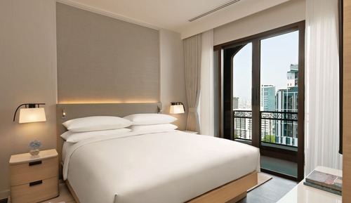 Grand-Suite, 2 Schlafzimmer, Nichtraucher, Stadtblick