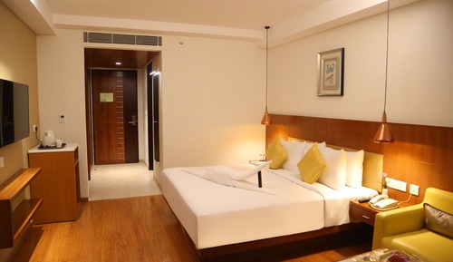 Premium-Doppelzimmer, 1 King-Bett, Nichtraucher, Stadtblick