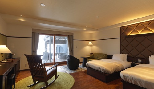 Zweibettzimmer (Open-air Bath)