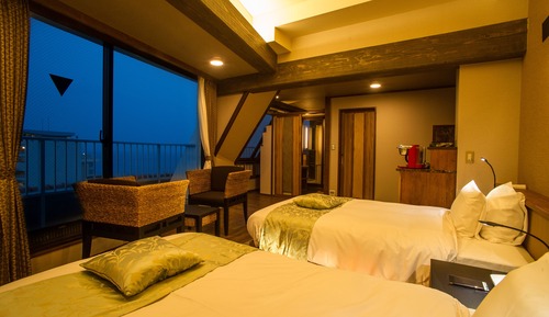 Zweibettzimmer, Nichtraucher, Whirlpool (Hot Spring)