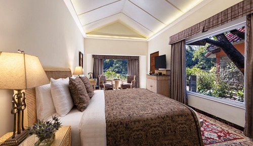 Superior-Zimmer, 1 King-Bett, Gartenblick