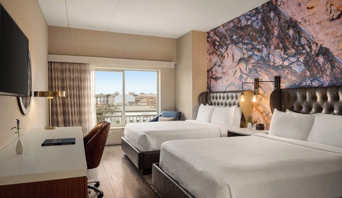 Standardzimmer, 2 Queen-Betten, Flussblick