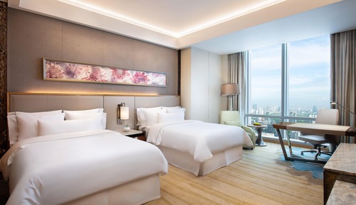 Zimmer, 2 Doppelbetten, Nichtraucher