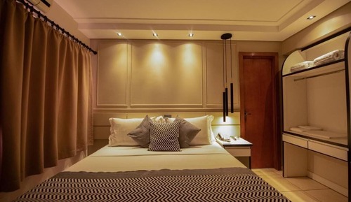 Standard-Dreibettzimmer, Mehrere Betten (01 cama casal + 01 solteiro)