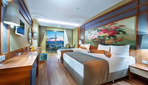 Standard-Doppelzimmer zur Einzelnutzung, Bergblick