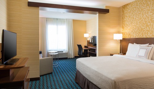 Suite, 1 King-Bett und Schlafsofa