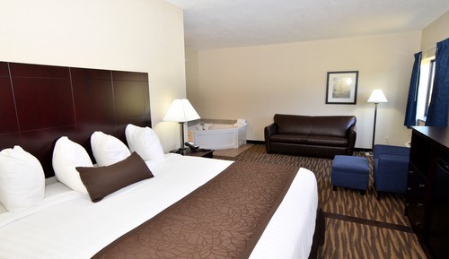 Suite, 1 King-Bett und Schlafsofa, Nichtraucher (with Whirlpool)