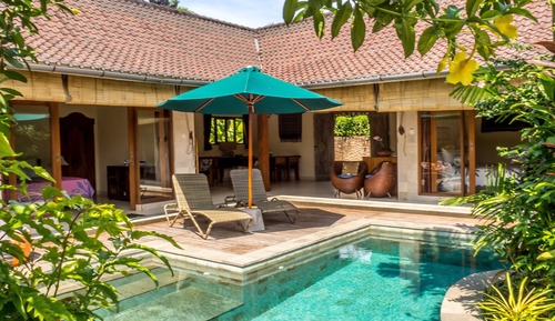Deluxe-Villa, 2 Schlafzimmer, 2 Bäder, Poolblick (Private Avanti)