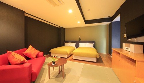 Zweibettzimmer, eigenes Bad (Japanese-Western Style, 2nd Floor)