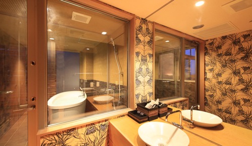 Traditional-Zweibettzimmer (Japanese,OpenAirBath,3rdFloor,2Futons)