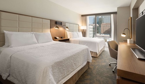 Studio, 2 Queen-Betten, barrierefrei, Badewanne (Mobility/Hearing)