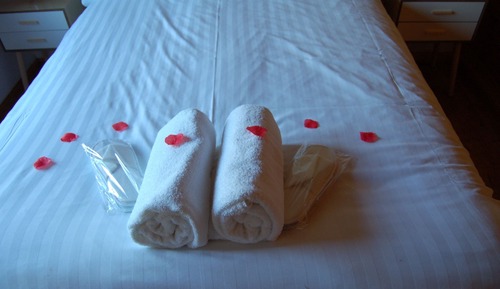 Chalet, mit Bad (Heron Lodge)