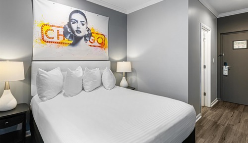 Standardzimmer, 1 Queen-Bett, Nichtraucher, Kühlschrank und Mikrowelle