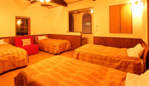 Standard-Ferienhaus, Mehrere Betten, Whirlpool, Bergblick (Private Cottage with Mt Fuji View)