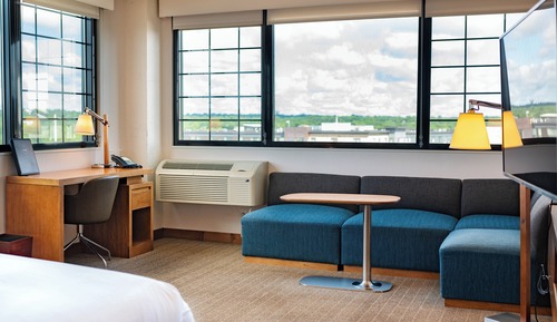 Zimmer, 1 King-Bett, Eckzimmer