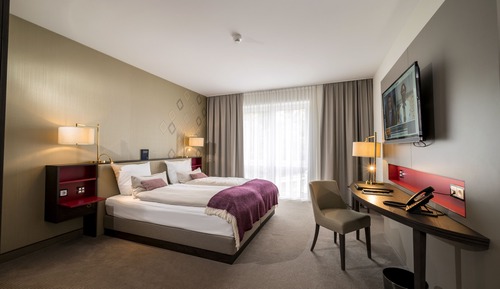 Superior-Doppel- oder -Zweibettzimmer, allergikerfreundlich, Stadtblick