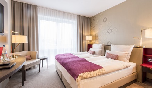Comfort-Doppel- oder -Zweibettzimmer, allergikerfreundlich, Stadtblick
