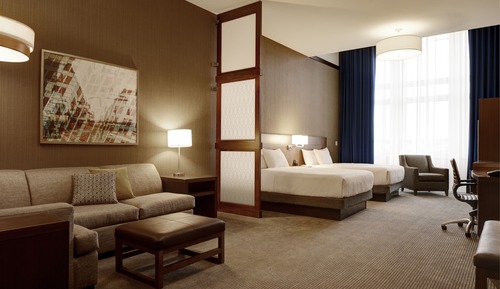 Zimmer, 2 Queen-Betten