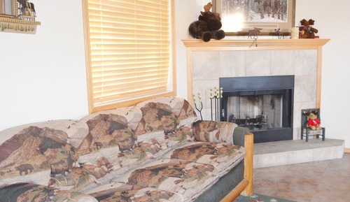 Standard-Ferienhütte, barrierefrei, Kochnische