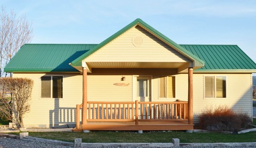 Standard-Ferienhütte, 2 Schlafzimmer, Nichtraucher, Kochnische