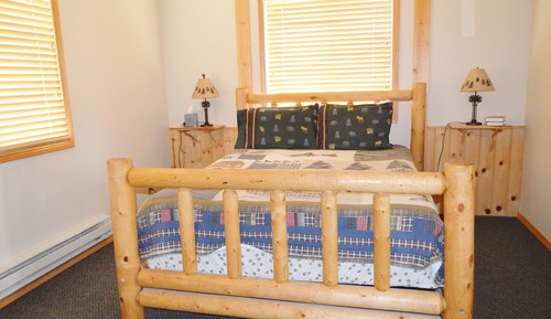 Standard-Ferienhütte, 1 Queen-Bett und Schlafsofa, Nichtraucher, Kochnische