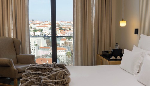 Superior-Zimmer, 1 Queen-Bett, Stadtblick