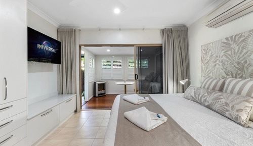 Luxury-Zimmer, 1 Schlafzimmer, Gartenblick