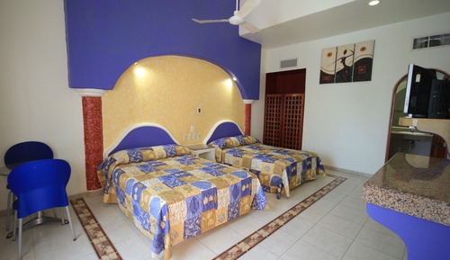 Standardzimmer, 2 Doppelbetten