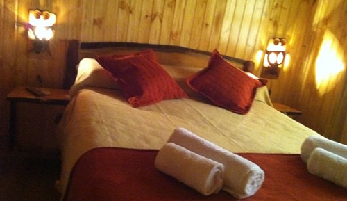 Standard-Ferienhütte, 2 Schlafzimmer, Terrasse, Flussblick (Cañafistola)