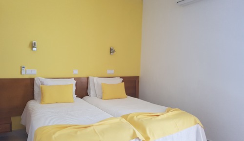 Zweibettzimmer, Balkon, Meerblick