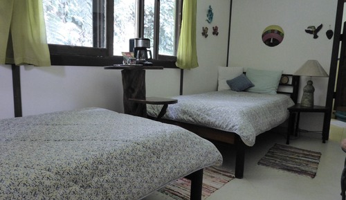 Doppelzimmer, 2 Einzelbetten (Flower Room)