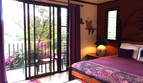 Zimmer, 1 King-Bett, Balkon, Seeblick (Butterfly Room)