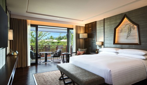 Zimmer, 1 King-Bett, Nichtraucher, Poolblick (Balcony)