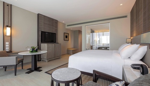 Zimmer, 1 King-Bett, Nichtraucher, Gartenblick (Balcony)