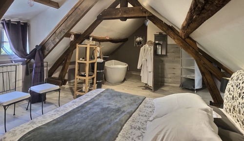 Studio, mit Bad, Gartenblick (Duplex)