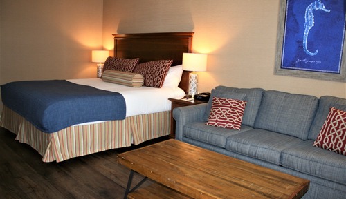 Zimmer, 1 King-Bett und Schlafsofa