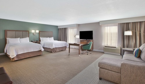 Studio, 2 Queen-Betten, Nichtraucher, Kühlschrank und Mikrowelle