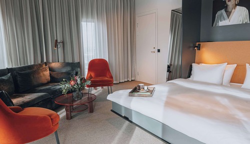 Junior-Suite, 1 King-Bett, Meerblick