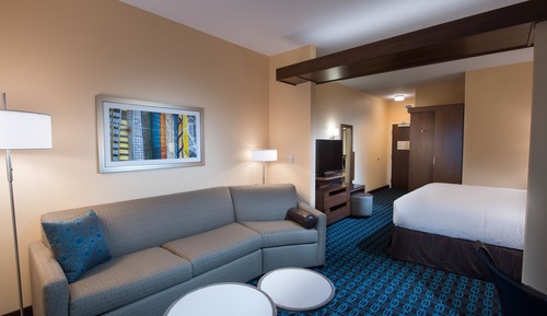 Suite, 1 King-Bett und Schlafsofa, Nichtraucher (Hearing Accessible)