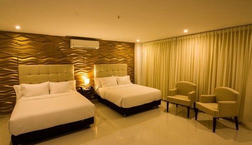 Familien-Zweibettzimmer