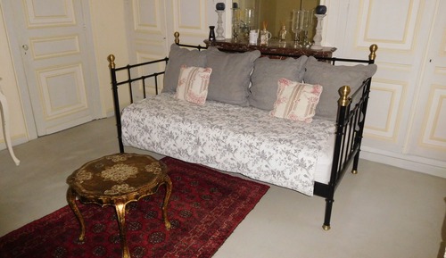 Comfort-Dreibettzimmer, eigenes Bad, zum Garten hin (Leonard de Vinci)