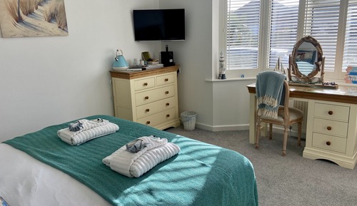 Doppel- oder Zweibettzimmer (Blue Room)