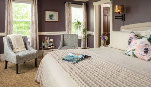 Zimmer, 1 King-Bett, eigenes Bad