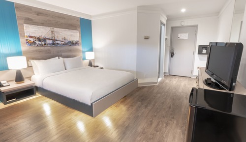 Economy-Zimmer, 1 Doppelbett, Gartenblick