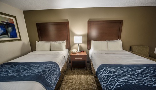 Standardzimmer, 2 Doppelbetten