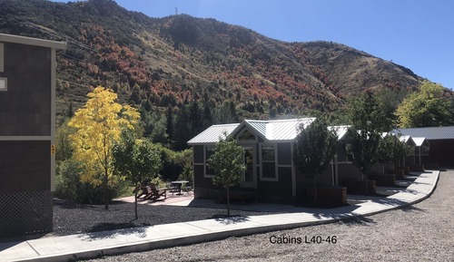 Economy-Ferienhütte, 1 Schlafzimmer, Nichtraucher, Bergblick
