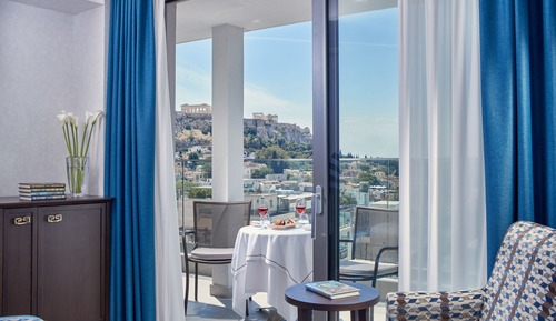 Deluxe-Zimmer, Balkon (Acropolis View)